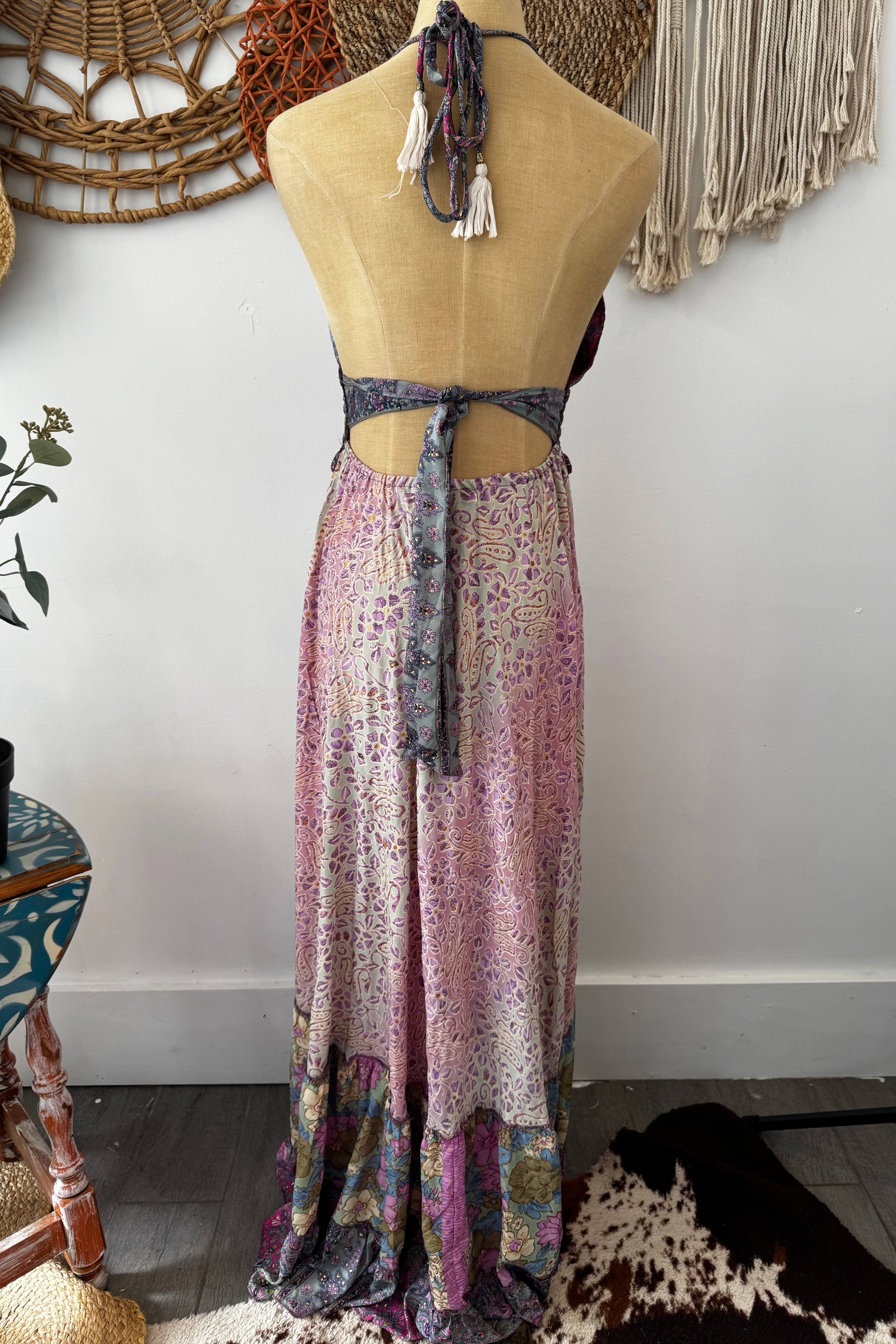 Sale -Poly Silk Sun Dress Combo B