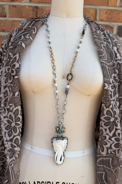 Elephants Never Forget Necklace