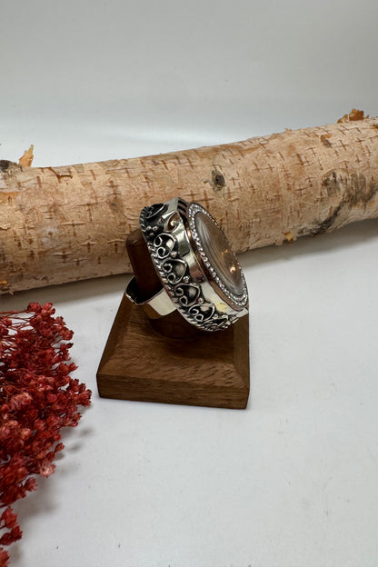 Sparkling Time Watch Ring