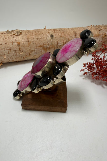 Three Shades Pink Ring