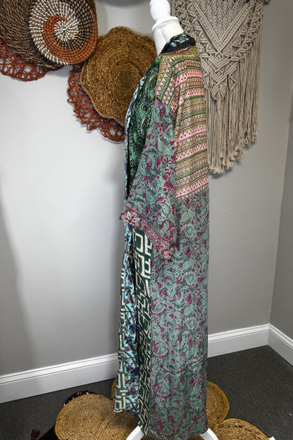 Poly Silk Kimono Combo C