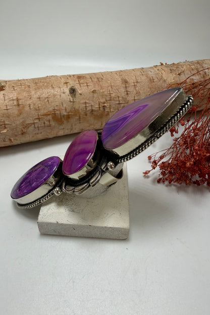 Purples In Three Ring