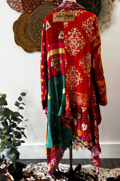 Kantha Sunrise Duster Combo H