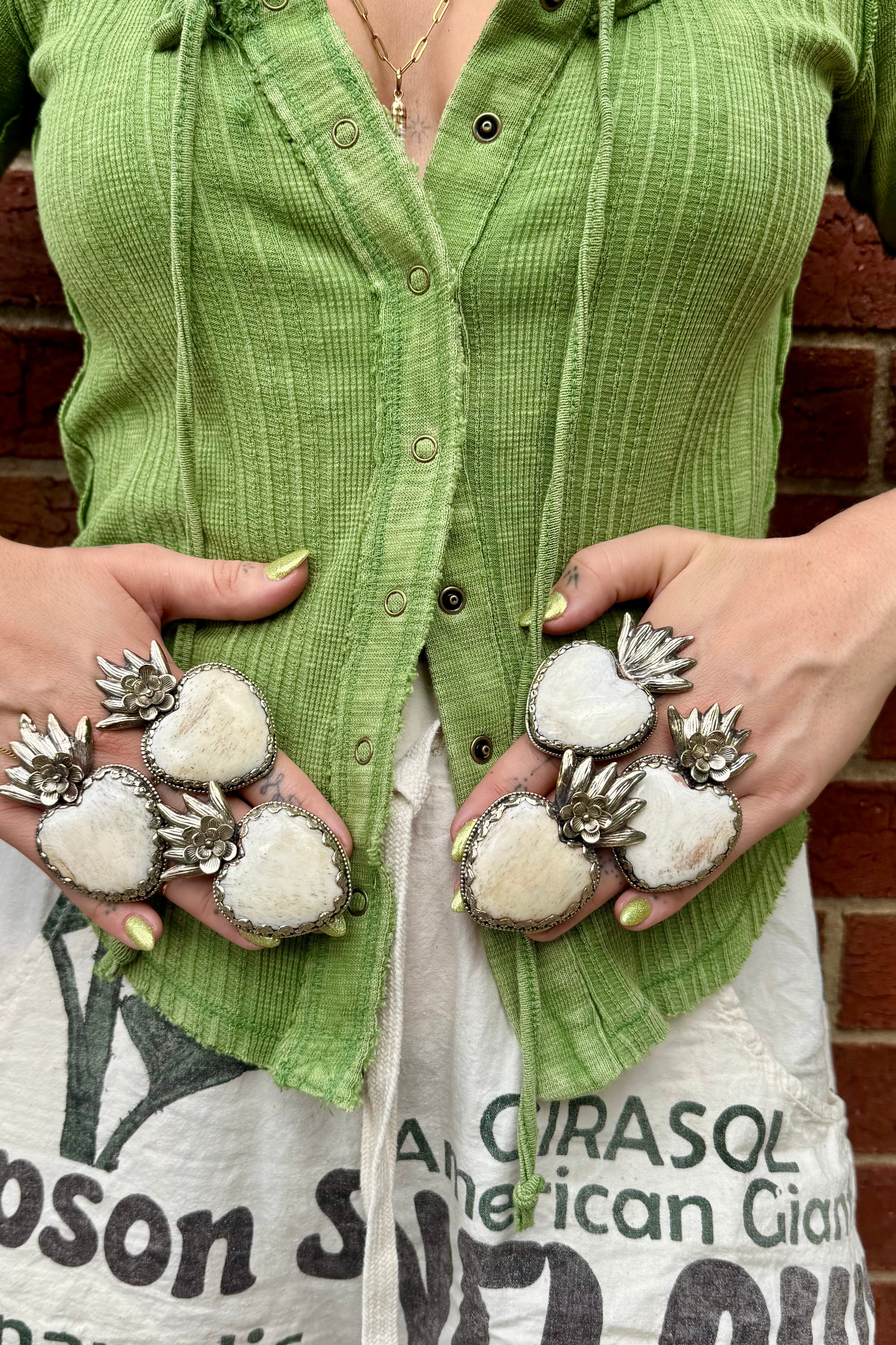 Big Heart Statement Rings