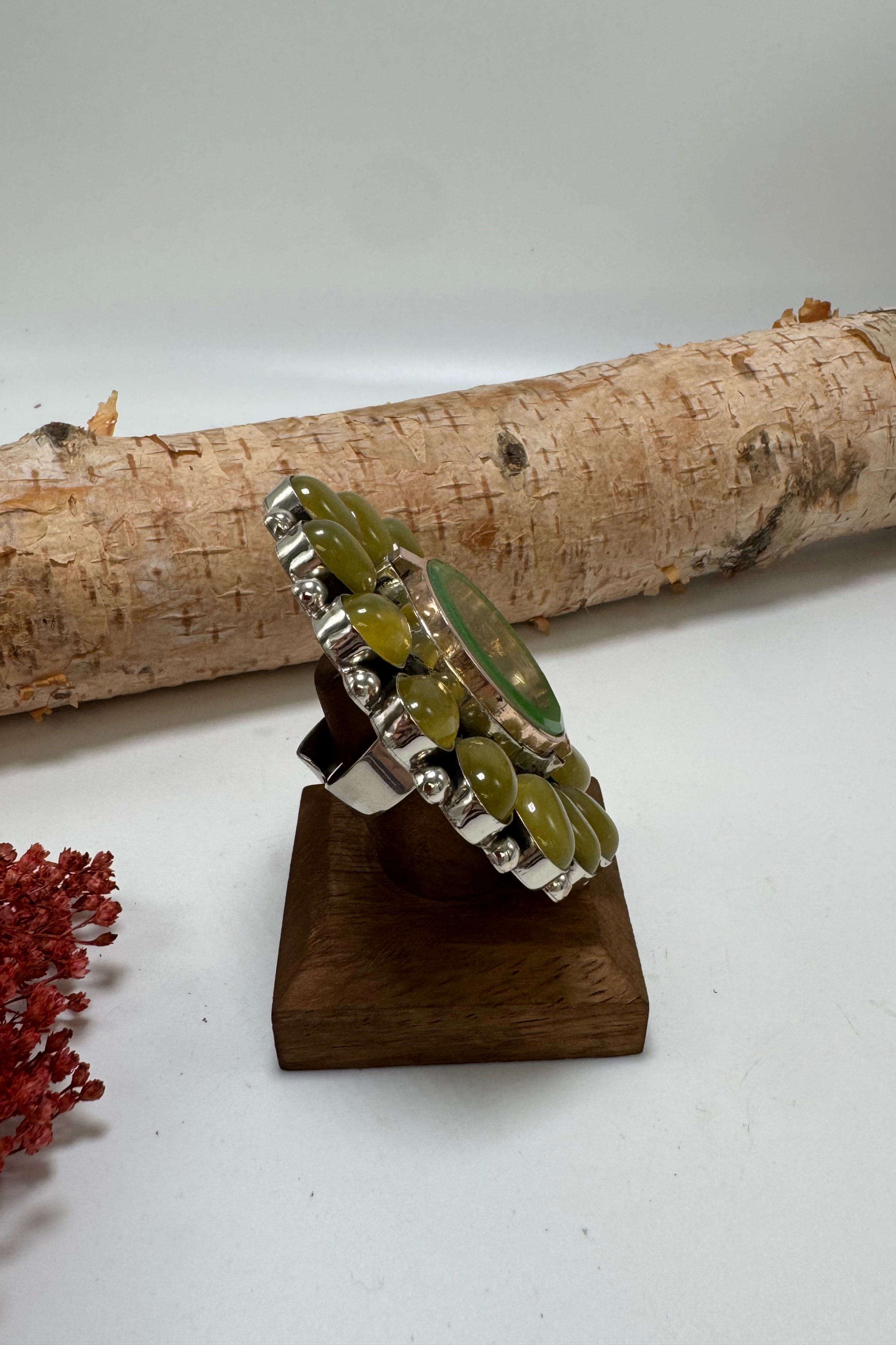 Mean Green Machine Watch Ring