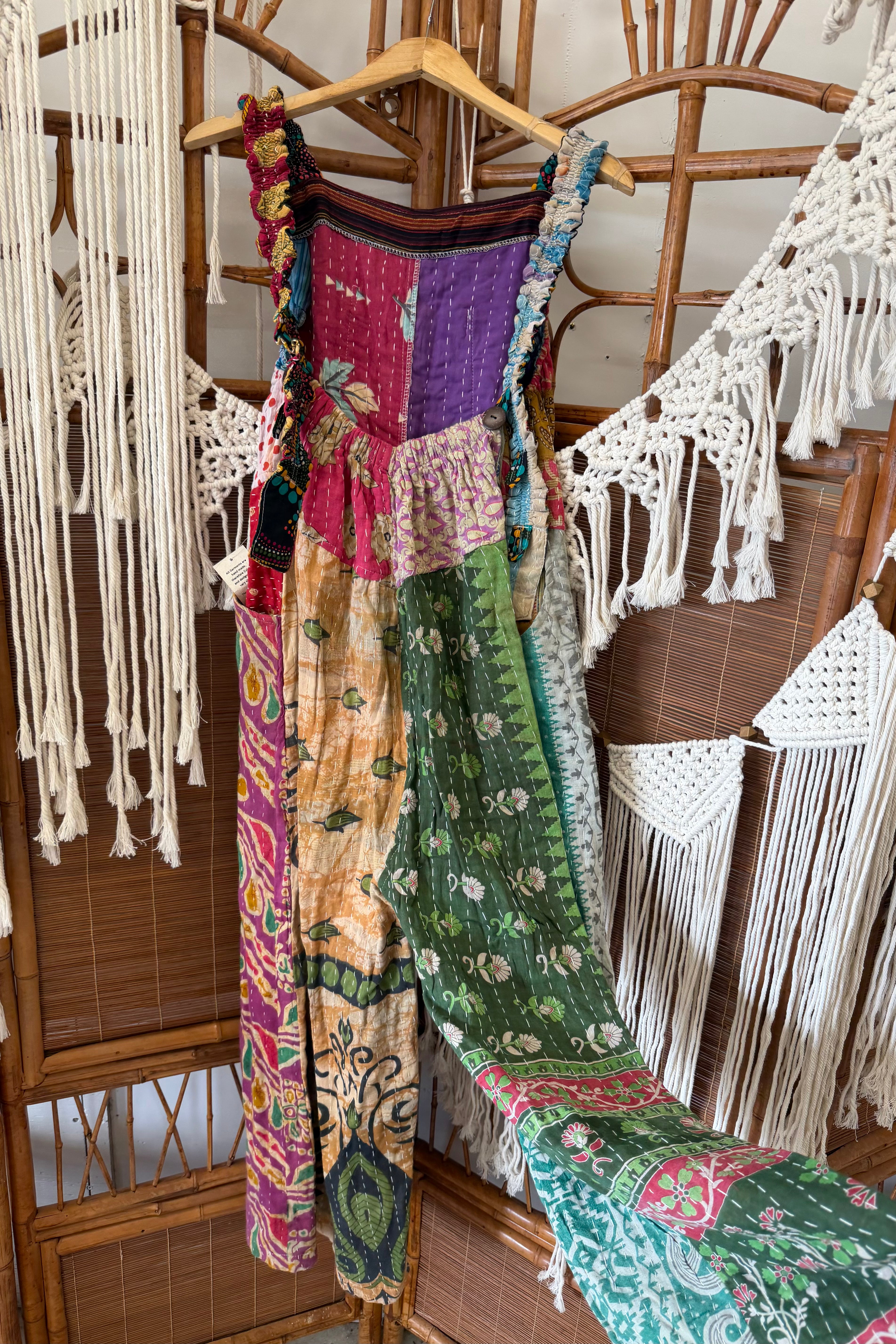 Kantha Overalls Combo H