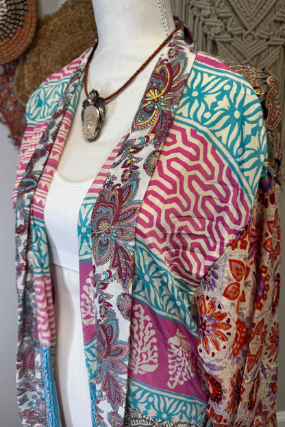 Poly Silk Kimono Combo K