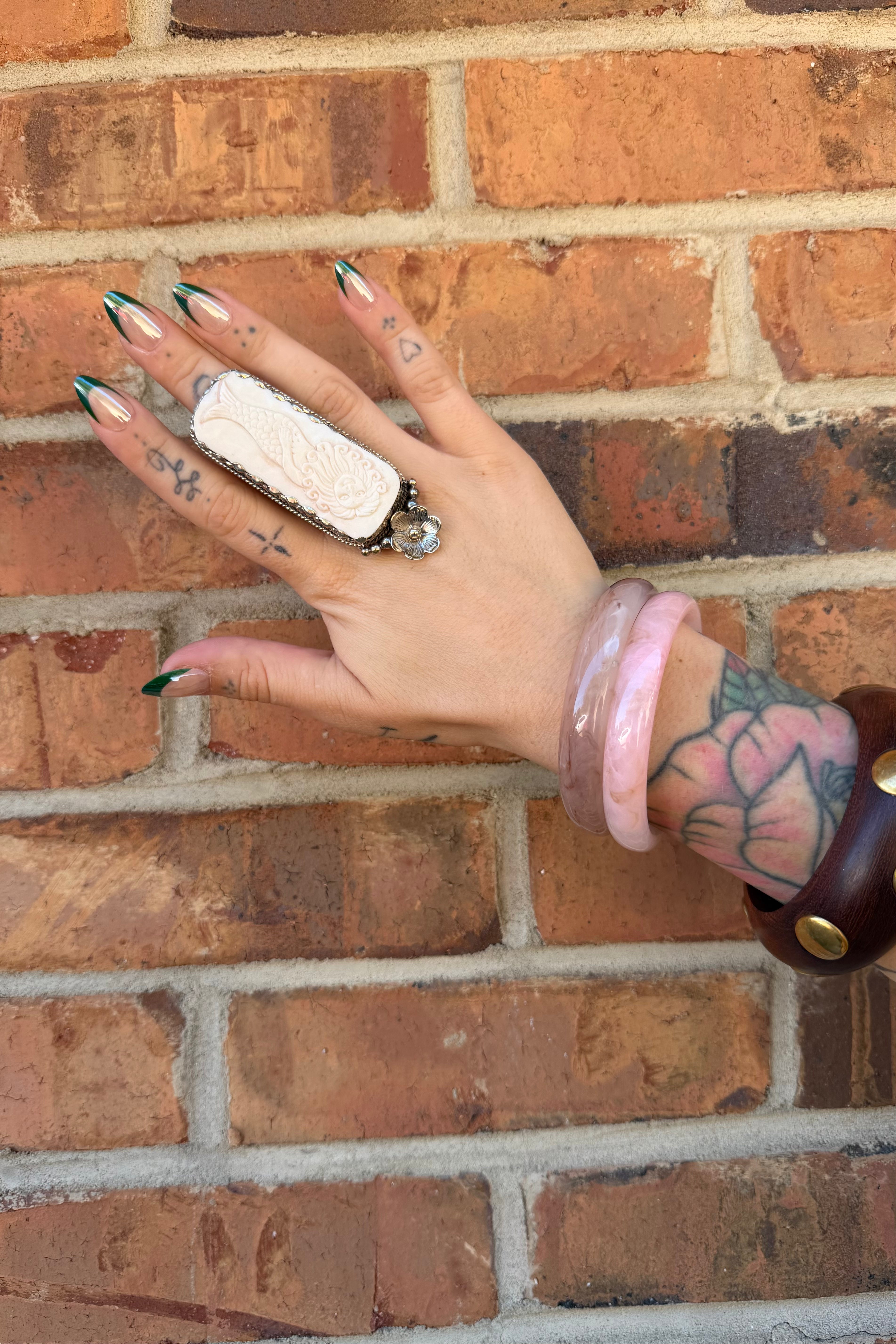 Mermaid Dreams With Flower Ring