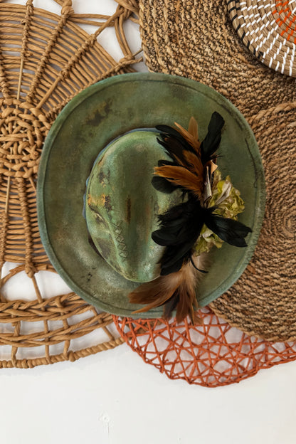 Daisy Darling BIG Feather Statement Cowgirl Hat