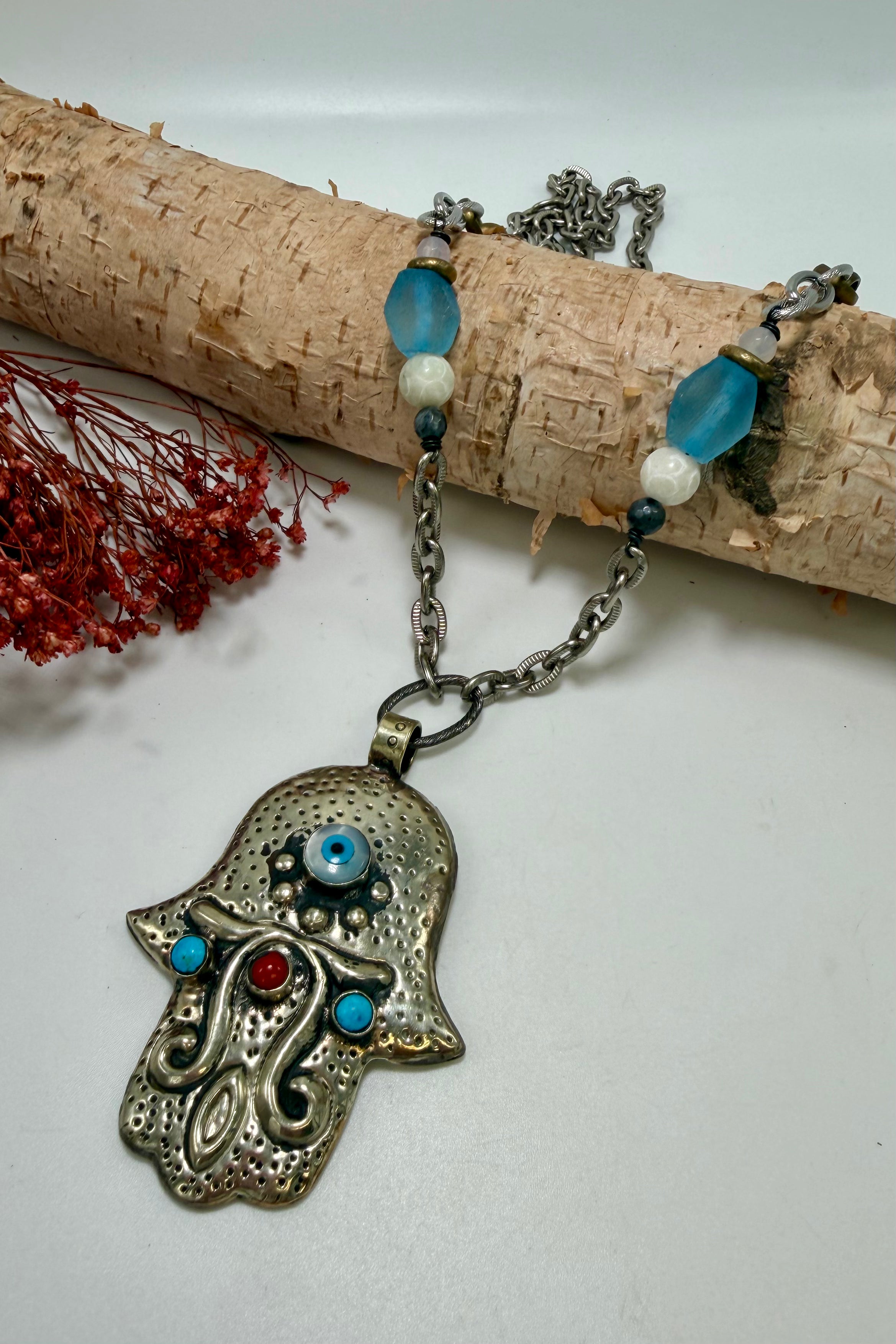 Hand Of Power Necklace