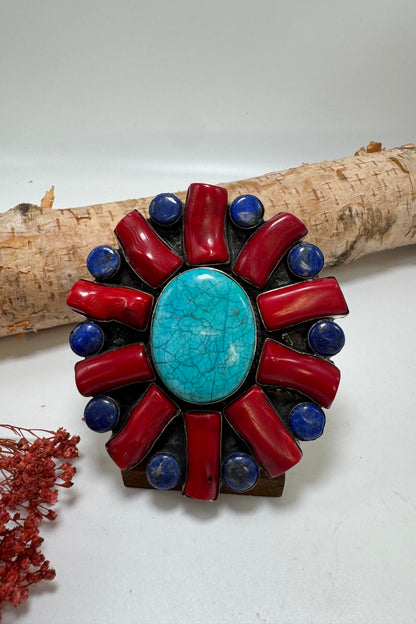 BIG Heat Wave Stone Ring