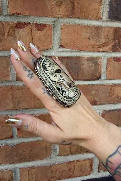 The Elephant And The Lion Ring