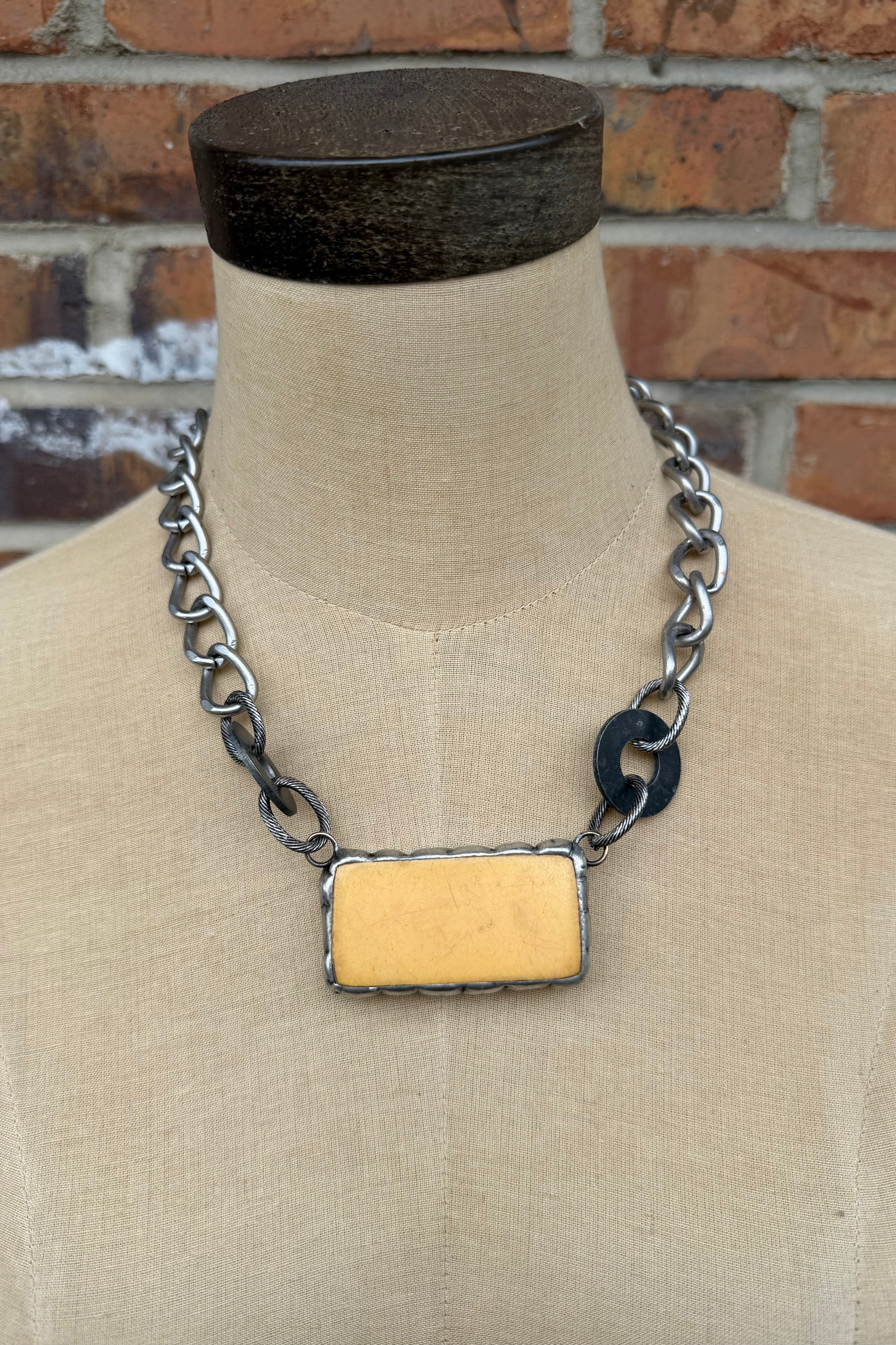 Vintage Miscellaneous domino Shorty Necklace