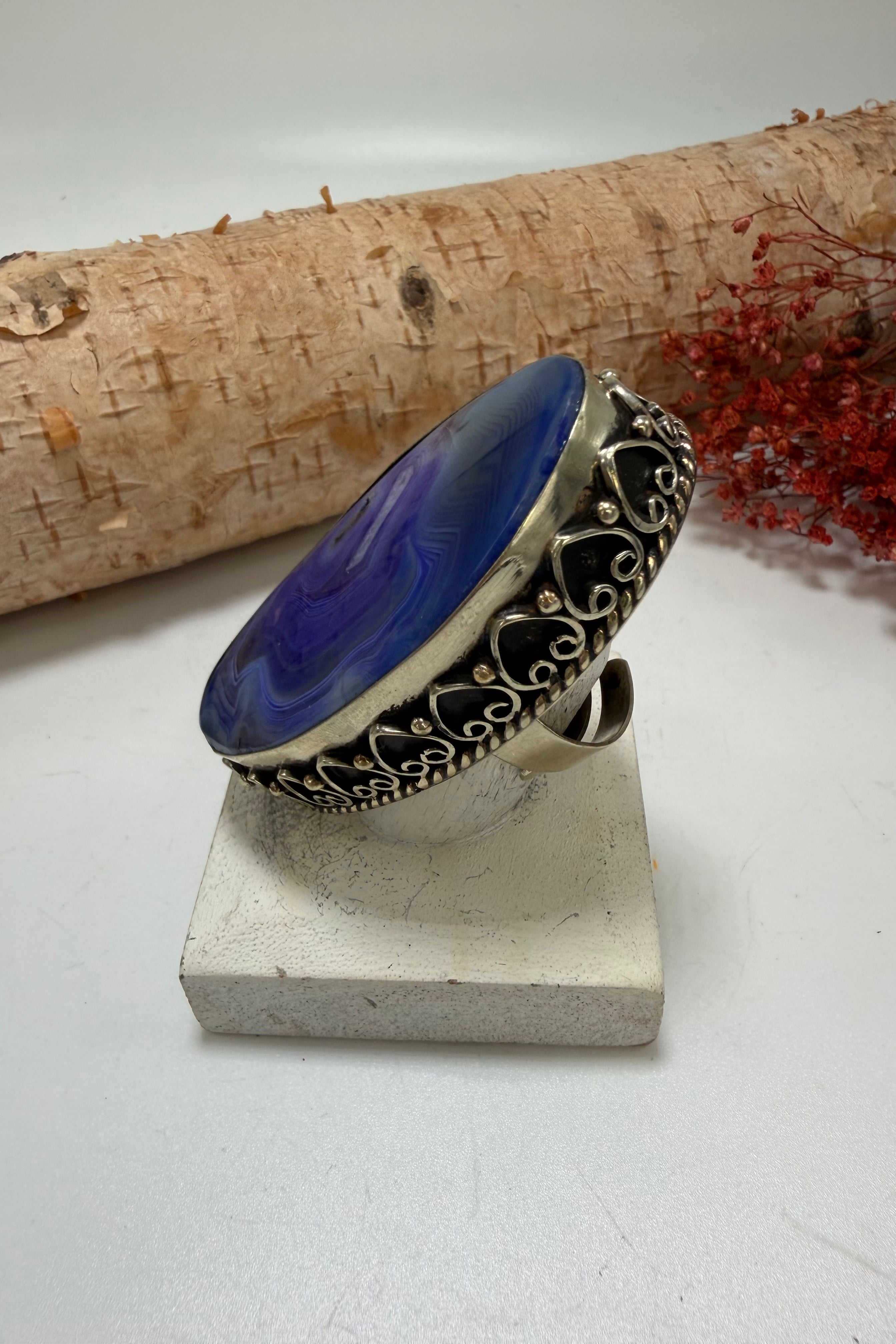 Geo At Night Ring