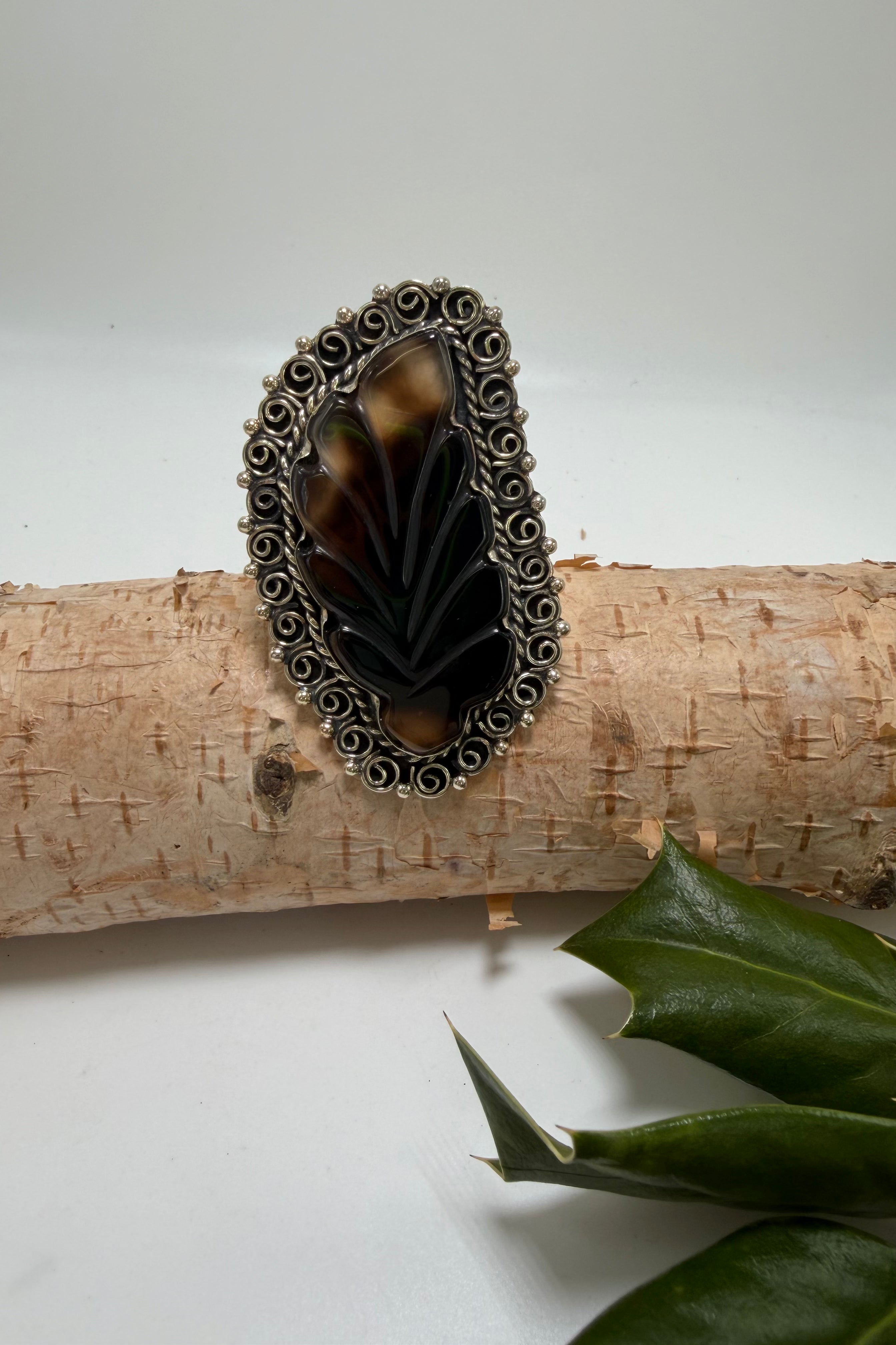 Falling Leaf Ring