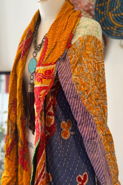 Sale - Kantha Sunrise Duster Combo I