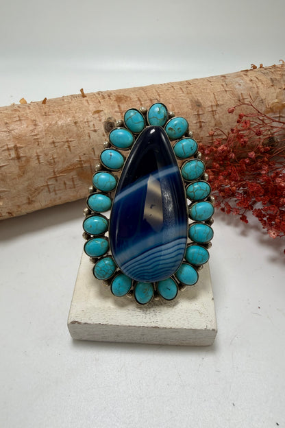 Blue Stunner Ring