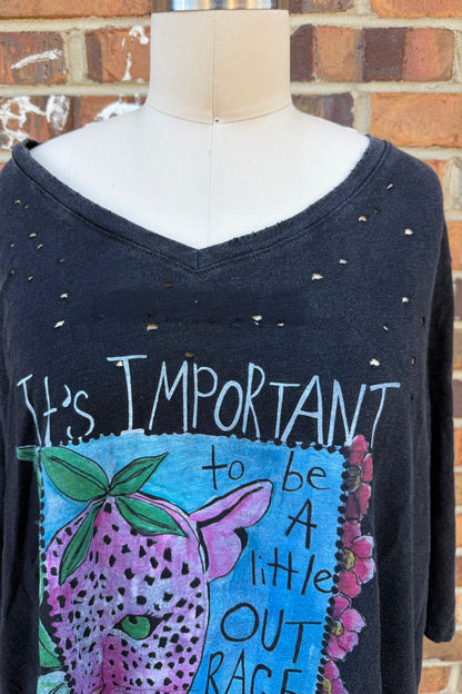 It’s Important Tee Mid Length Sleeves