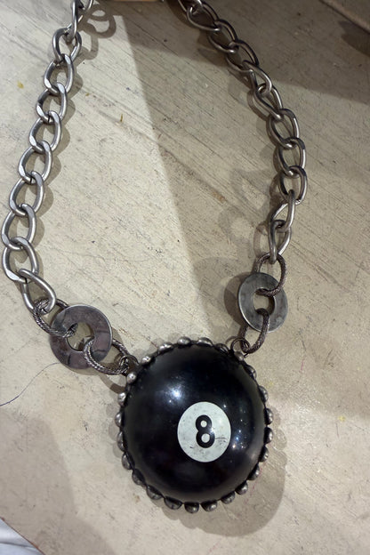 Large Pool Ball Necklace
