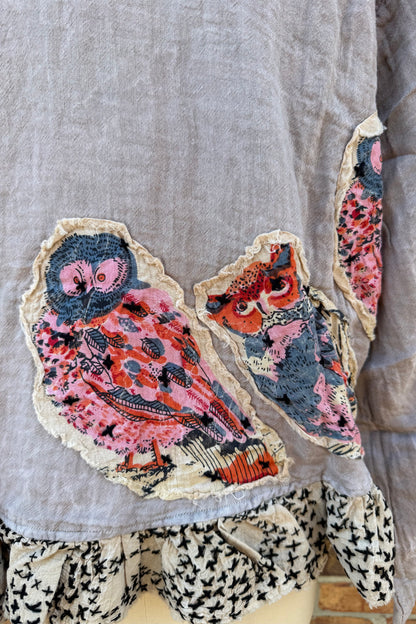 Owl Stitched Up Jacket