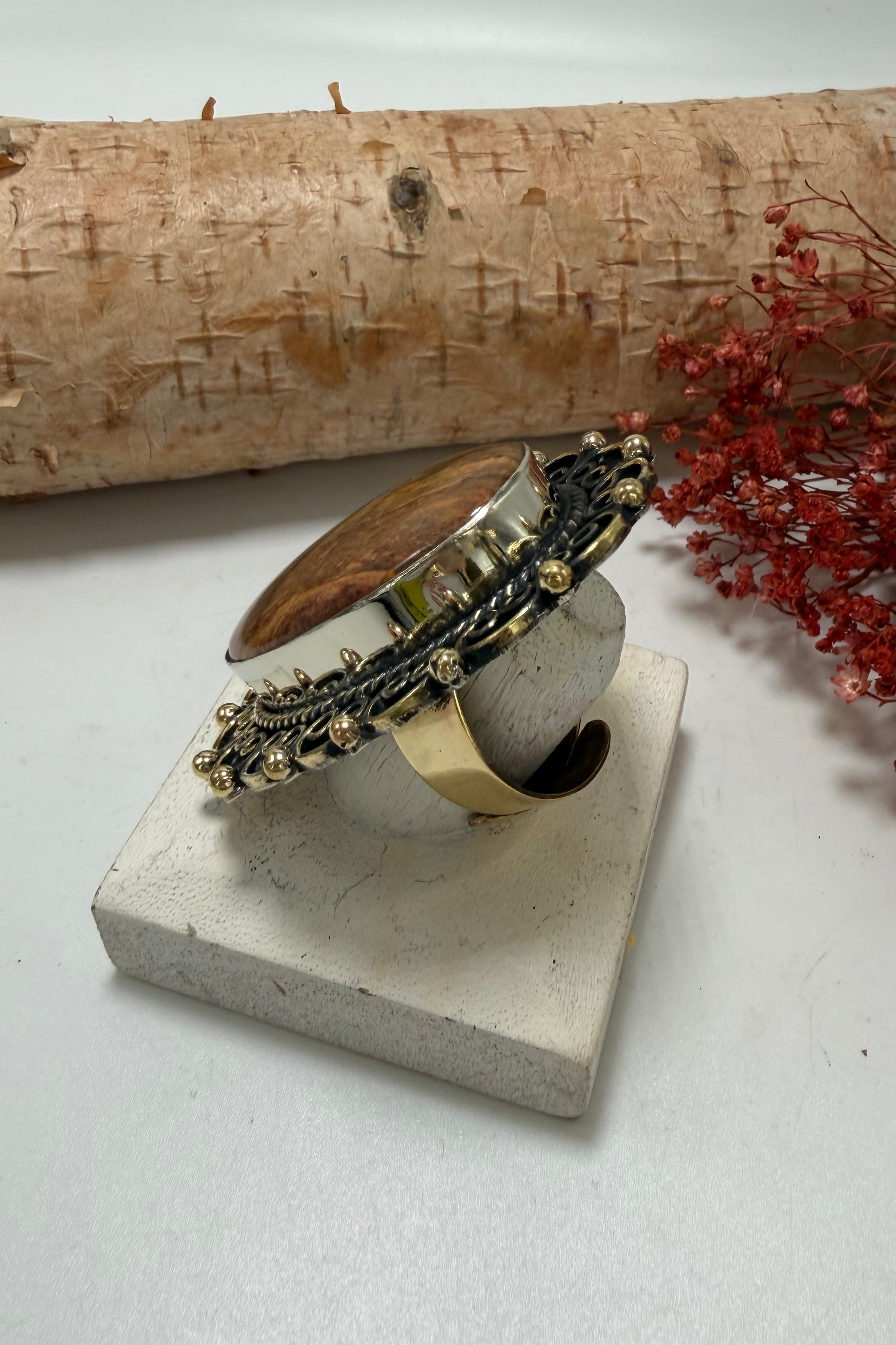 Knock On Wood Ring