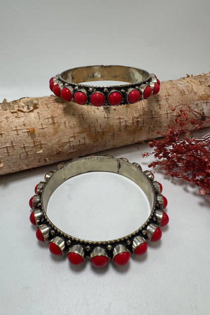 Stackable Coral Bracelet