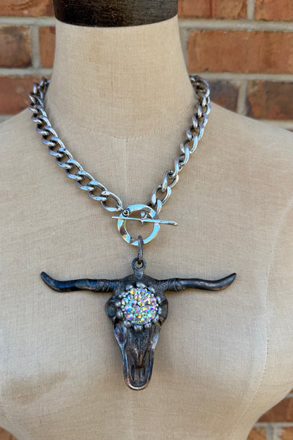 All Horn Necklace