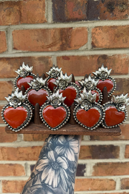 Red Heart On Fire