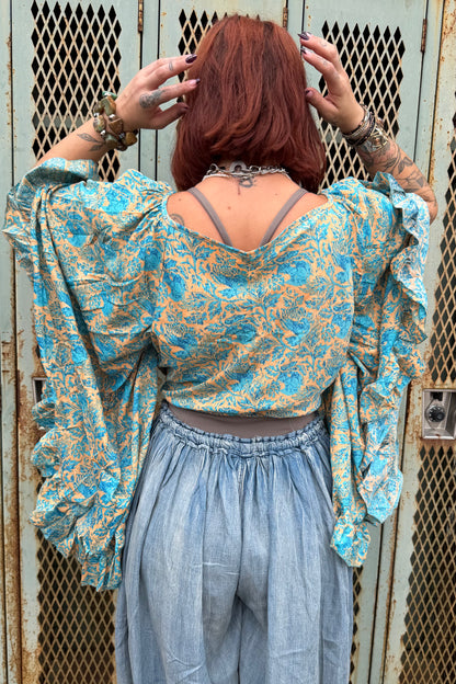 Butterfly Center Cinched Top Combo G