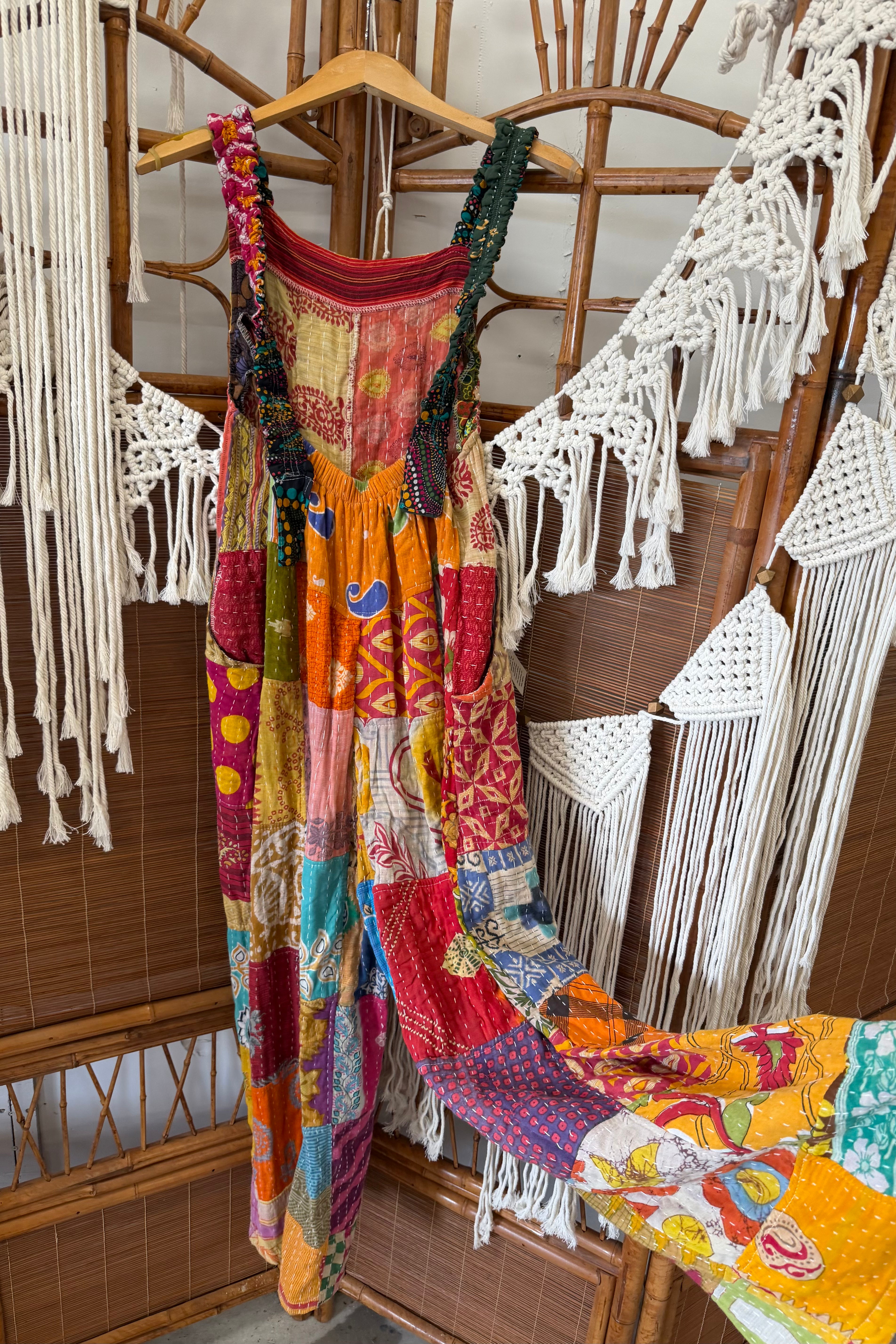 Kantha Overalls Combo F