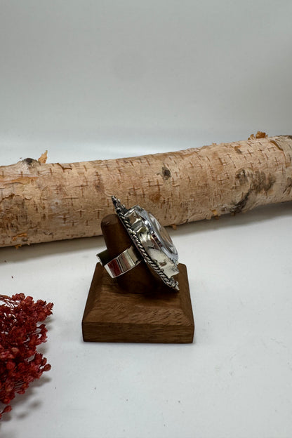 Swirled Timing Watch Ring