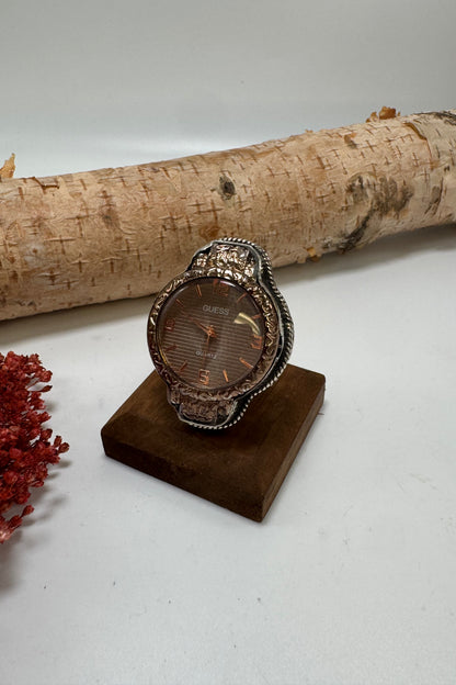 Guess Golden Time Watch Ring