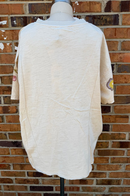 Flower and Butterfly Tee