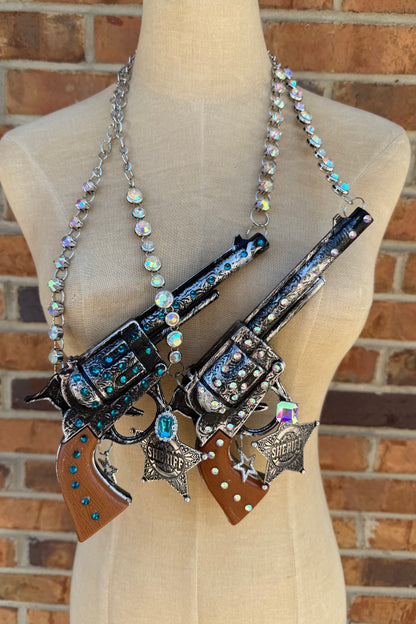 New Sheriff In Town Top Gun Necklace