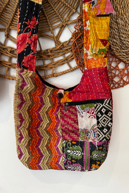 Patchwork Hobo Bag Combo E