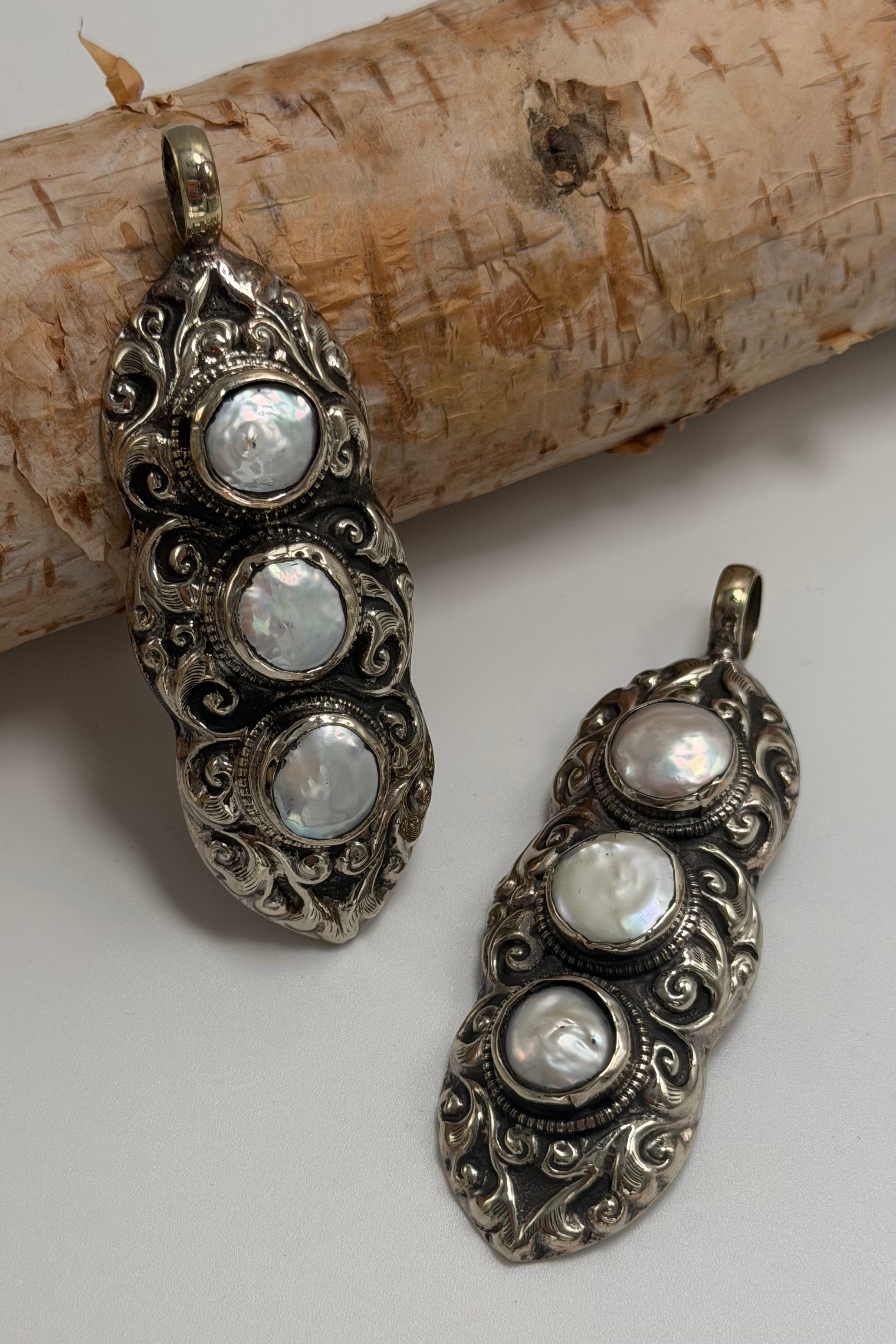 Triple Pearl Pendant