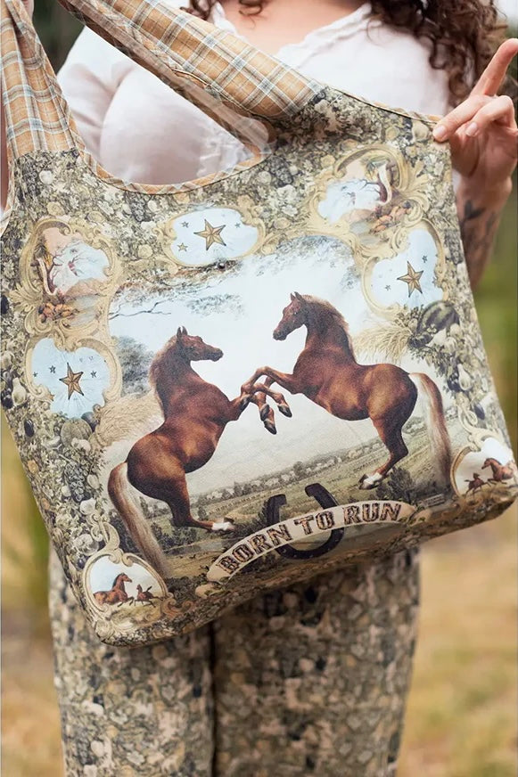 Born To Run Tote Bag