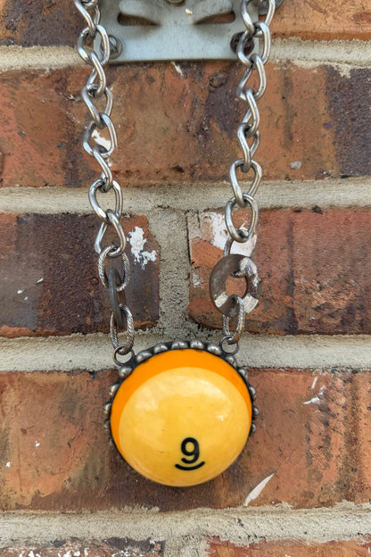 Large Pool Ball Necklace