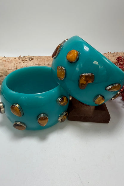 Feeling Blue Bangles
