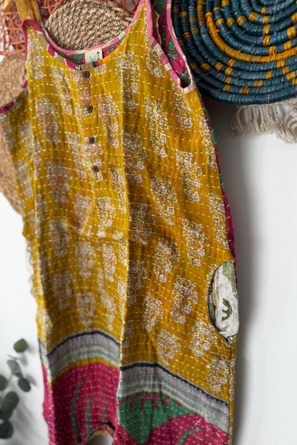 Kantha Sunrise Romper Combo B