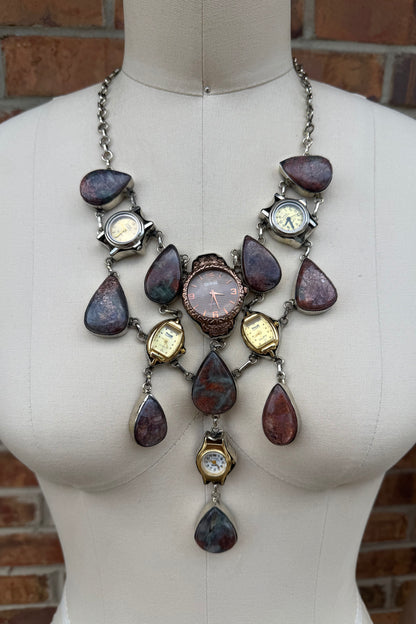 Half Passed Time Necklace