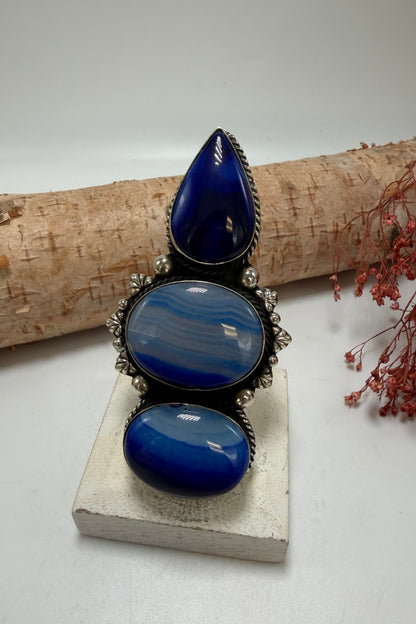 Shades of Blue Ring