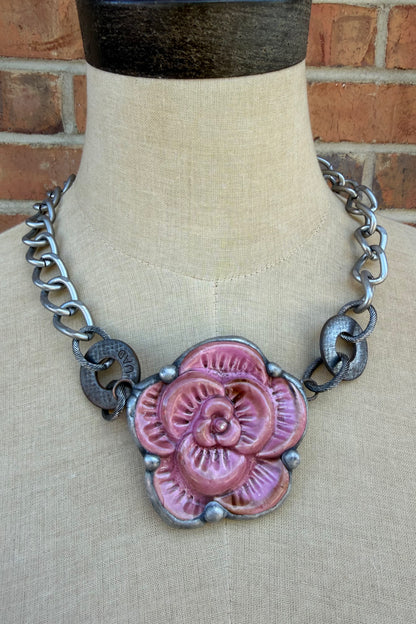Coming Up Roses Necklace