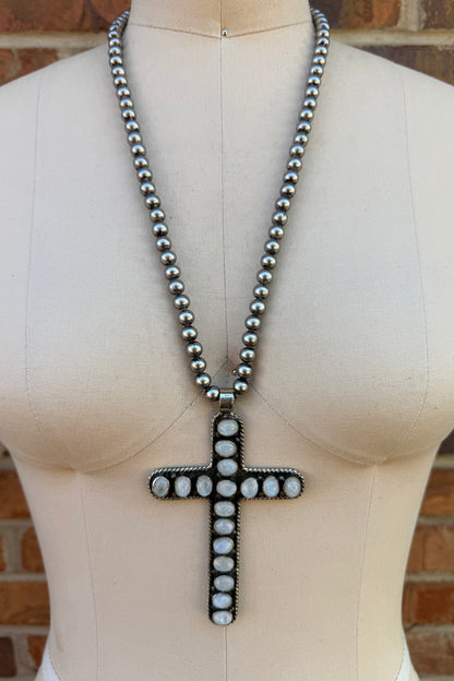 Cross Cross Necklace