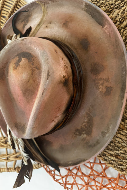 Beverly Maye Statement Feather Cowgirl Hat