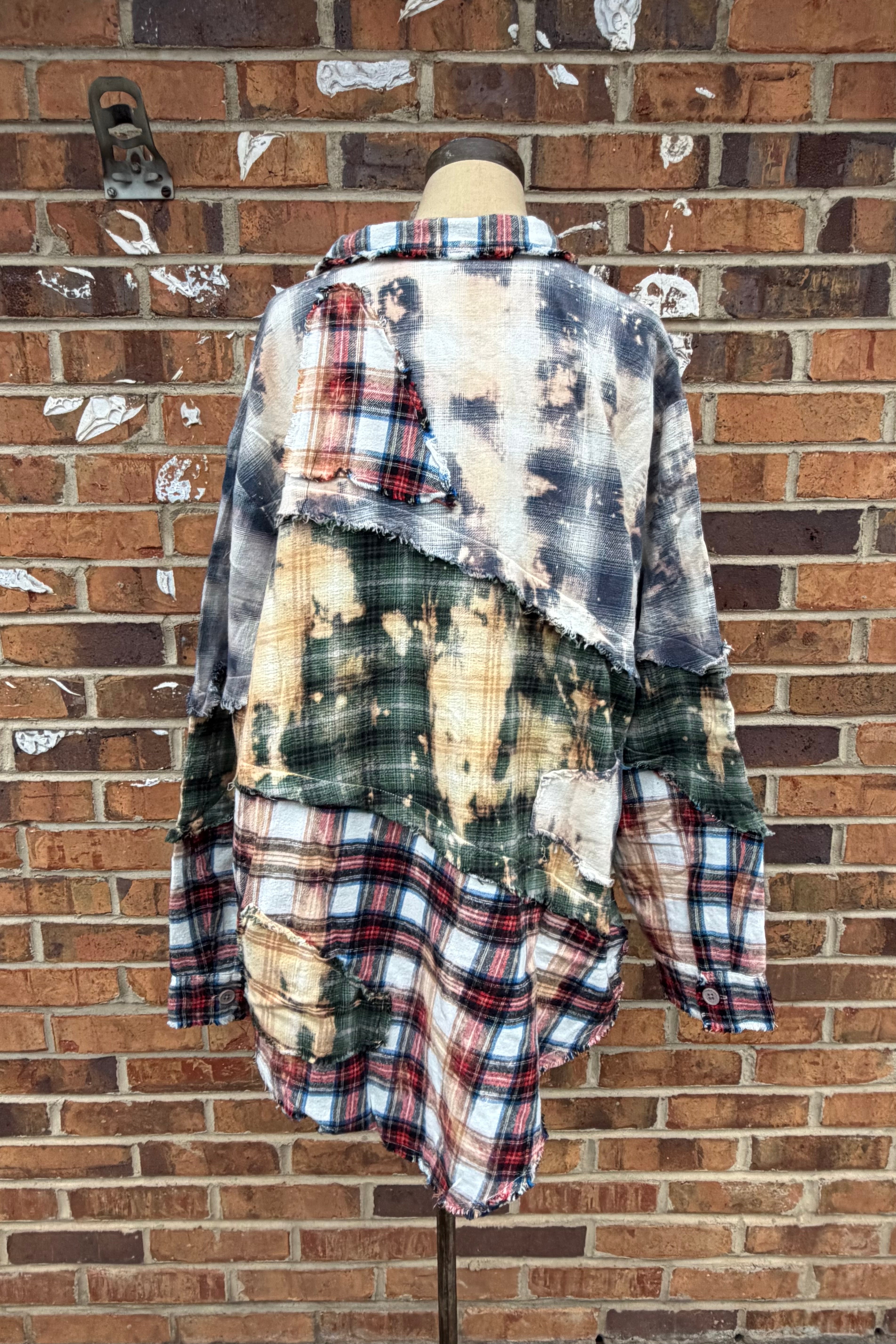 Patch Flannel Hi Lo