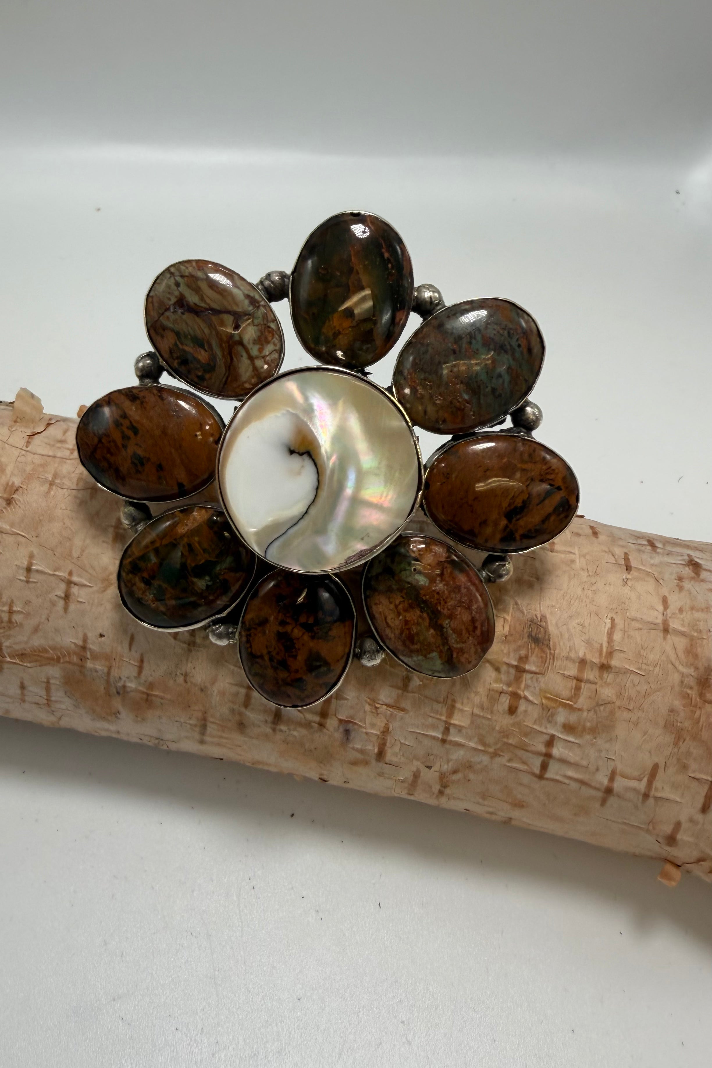 Center of Your World Circle Statement Ring