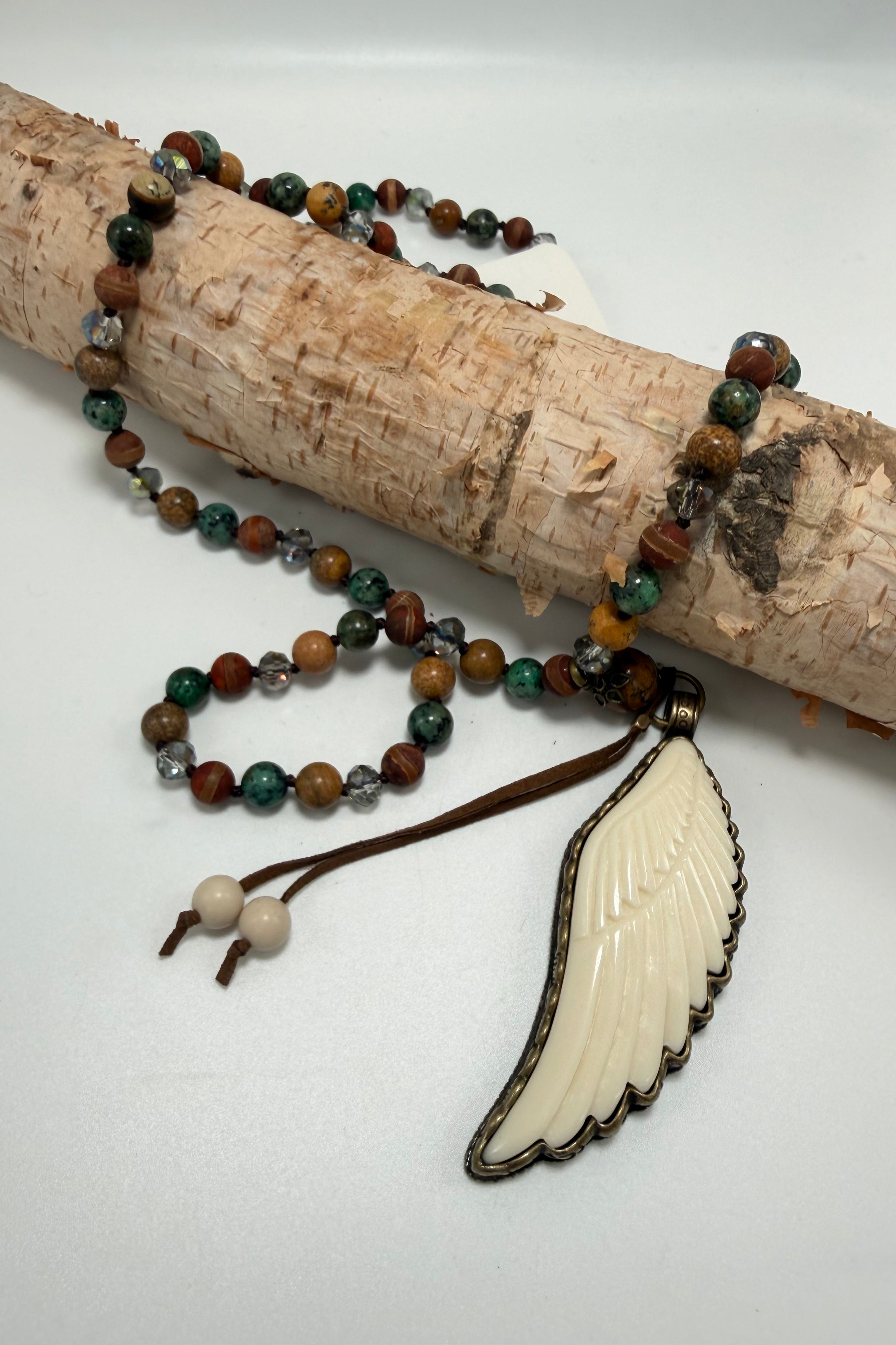 Feather in the Wind Necklace