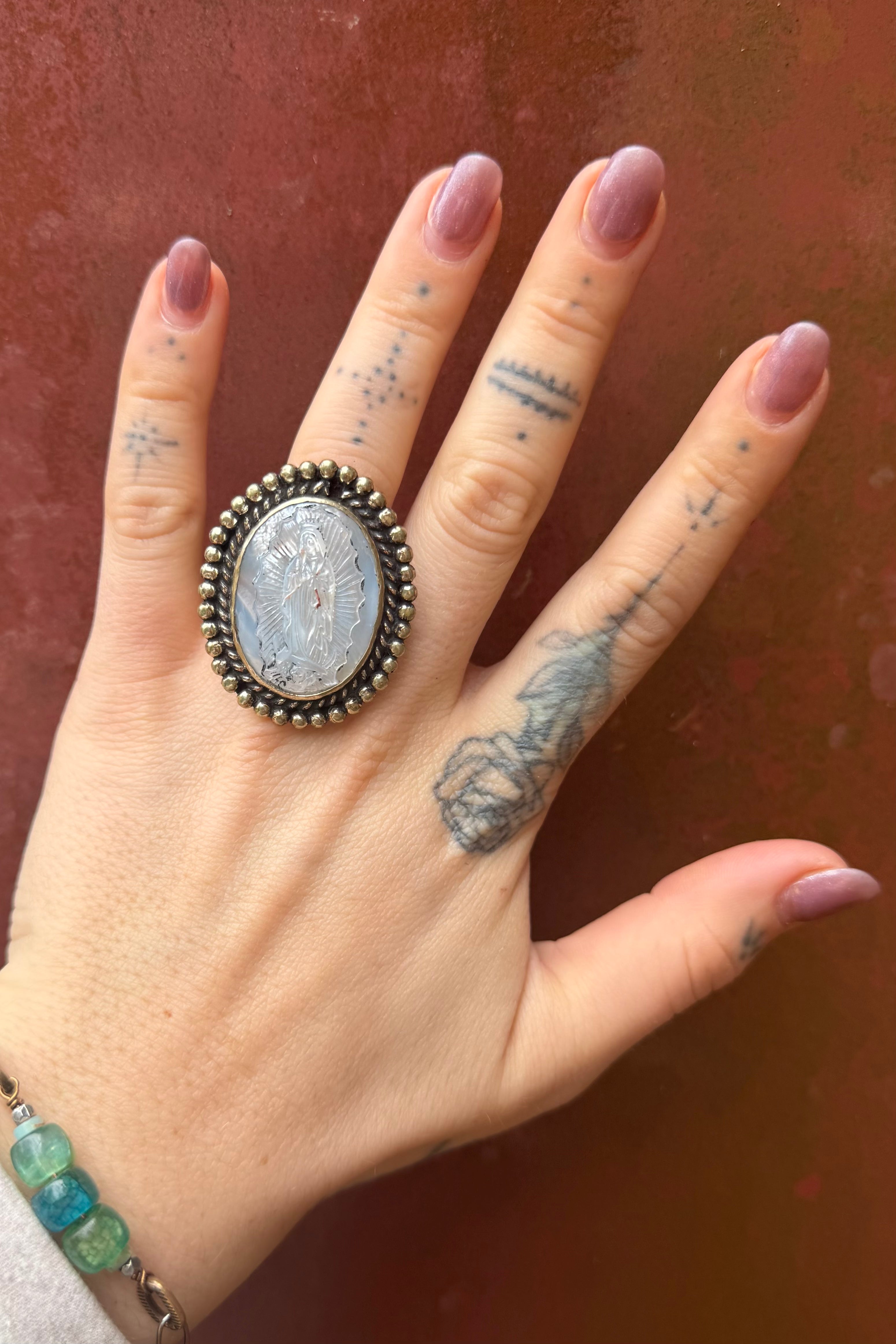 Lady Ring in Resin