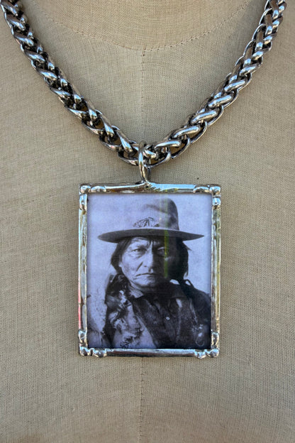 Chief Portrait 3 Necklace
